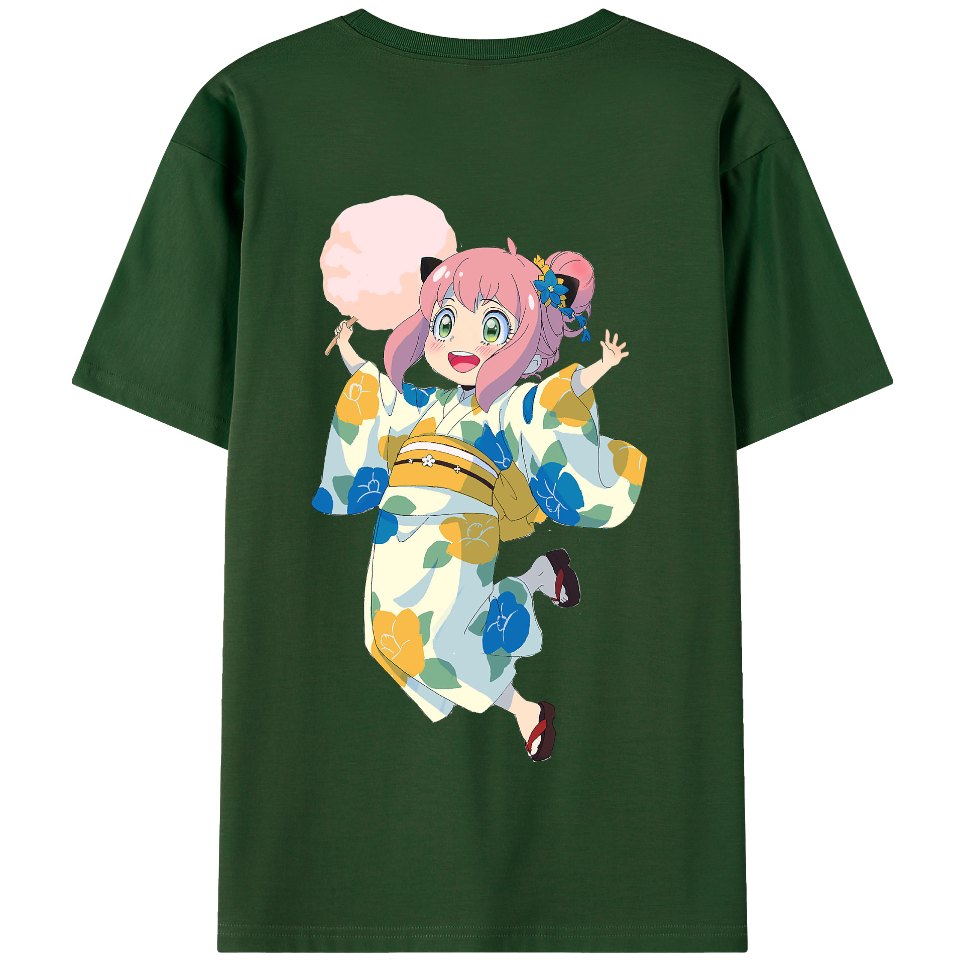 （画像用） SPY×FAMILY间谍家家酒 綿100％半袖Tシャツ（背面プリント）